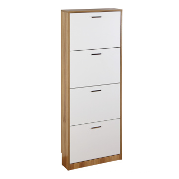 Simplistic Style Wooden Shoe Cabinet